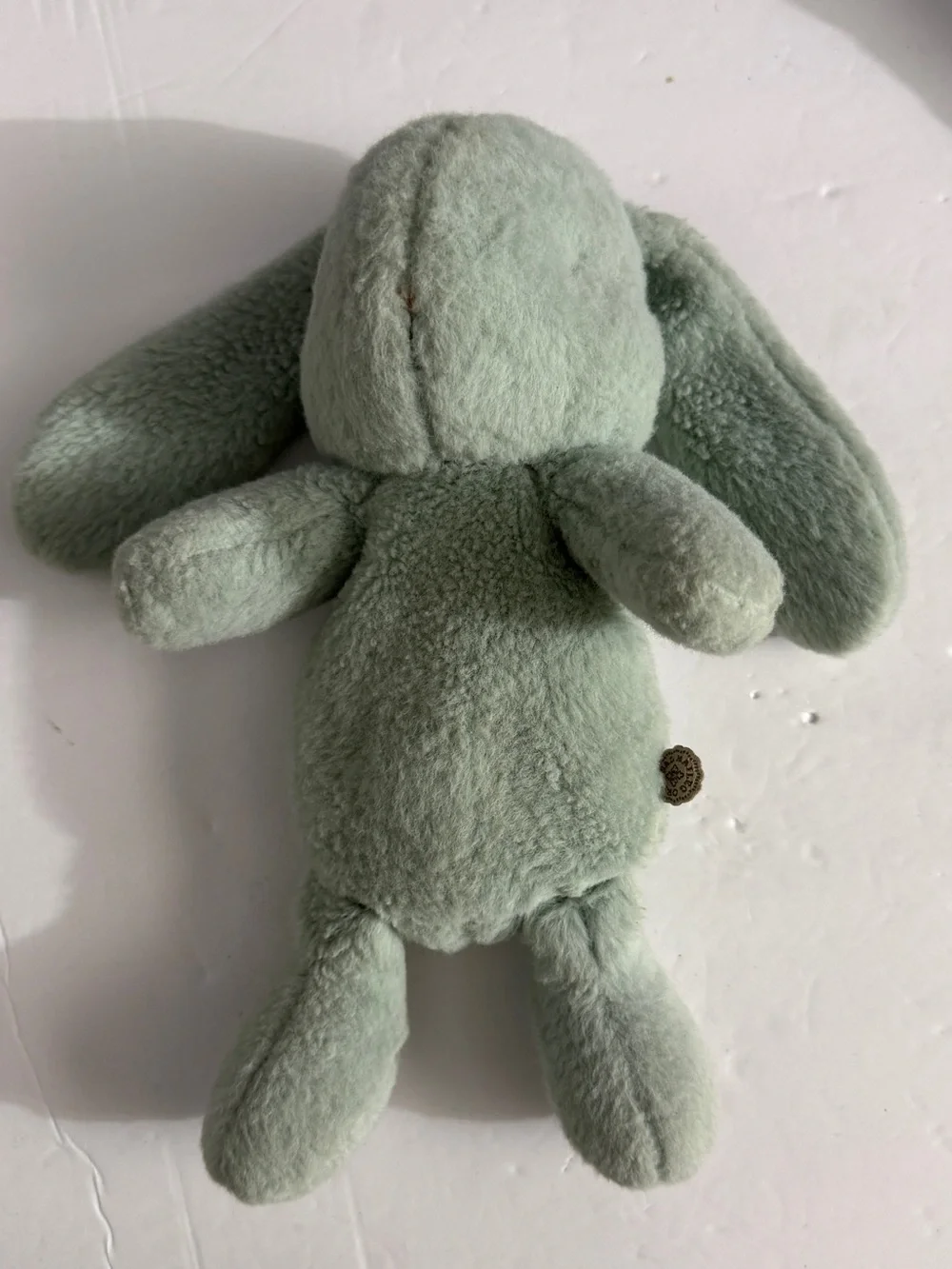Maileg Bunny Rabbit Plush Lop Ears mint Beanie Stuffed Animal Nursery 12